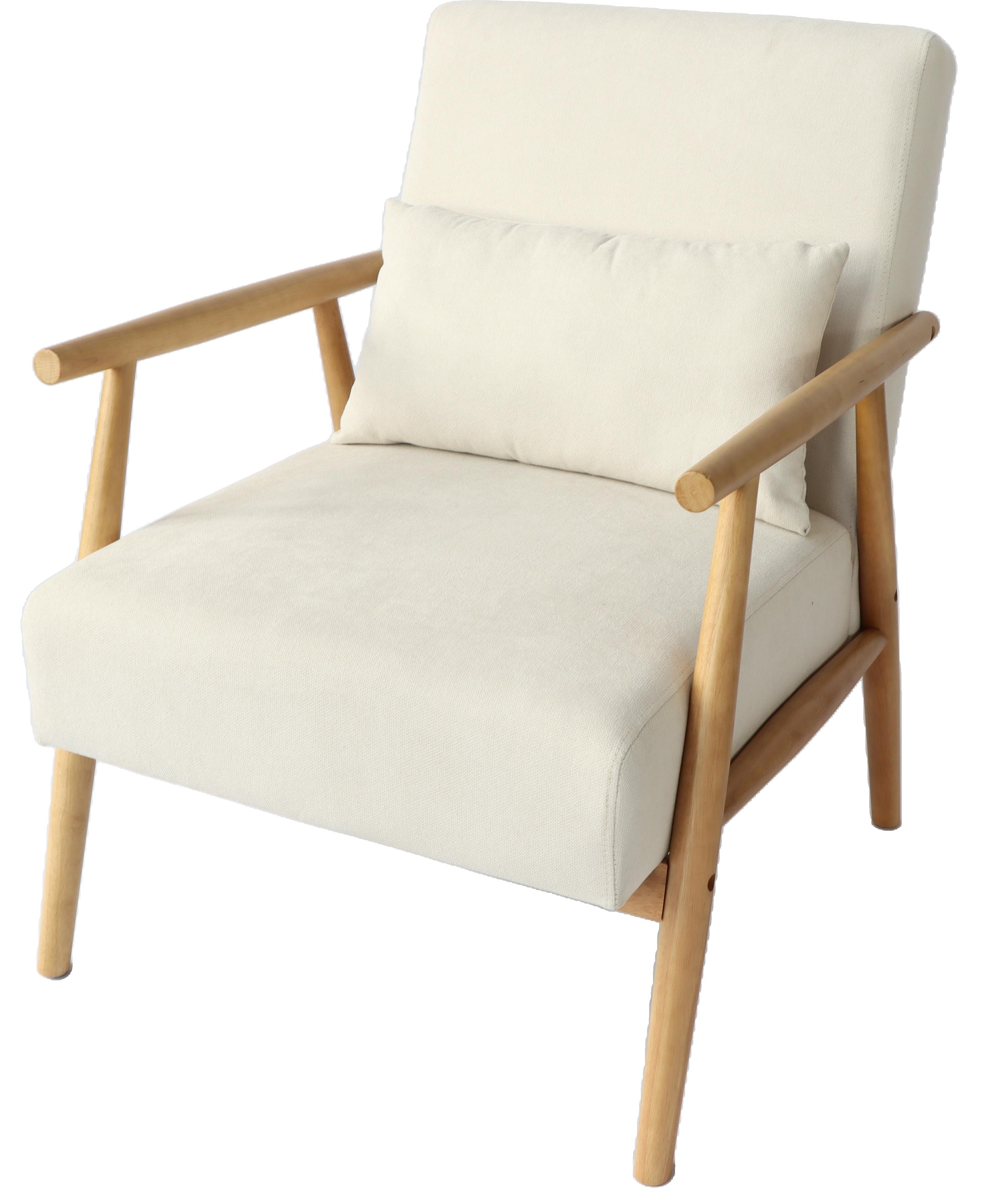 boucle armchair